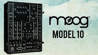 Video thumbnail for The Moog Model 10 Synthesizer by Alex Ball
