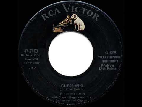 1959 HITS ARCHIVE: Guess Who - Jesse Belvin