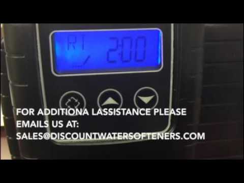 Fleck SXT Programming Video - Discount Water Softeners