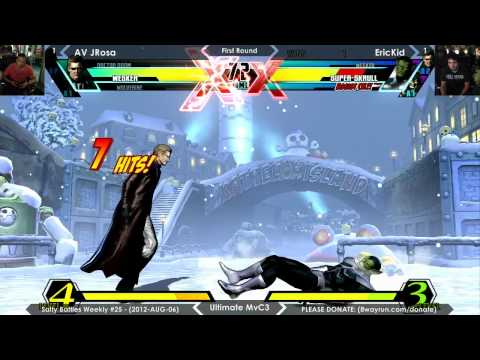 Salty Battles #25 - UMvC3 FR - AV JRosa VS EricKid