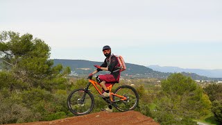 Sac A Dos Etanche pour Course VTT Kayak Moto - Mojo 18