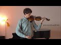 1st Concertmaster Audition Copenhagen Philharmonic - Adrian Dima (violin)