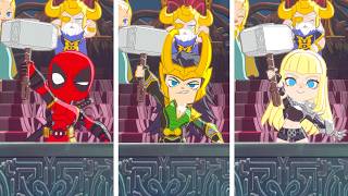 Every Character Lifts Thor's Hammer! | Marvel Tokon