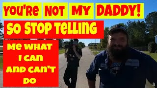 🔵You're not my daddy so stop telling me what I can and can't do 1st amendment audit🔴