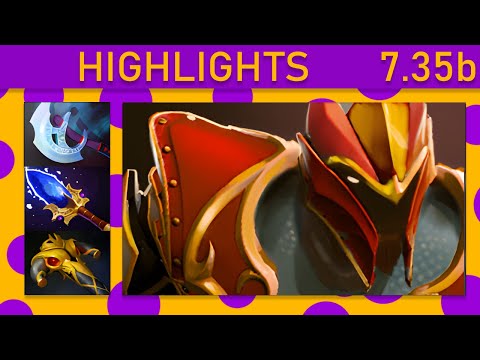 ✨Dragon Knight 80% Kill participation! Mid Highlights 7.35b - Dota 2 Top MMR