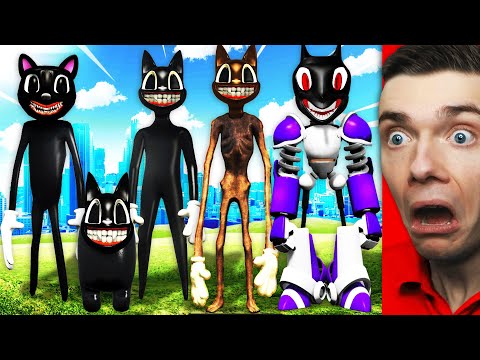 Finding The WEIRDEST CARTOON CATS In GTA 5 (Crazy)
