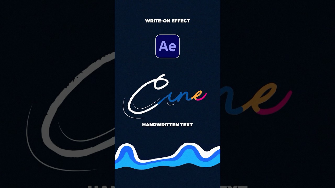 Make Animated Handwritten Text in After Effects