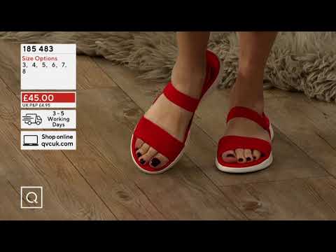 Dark spring toenails on QVC