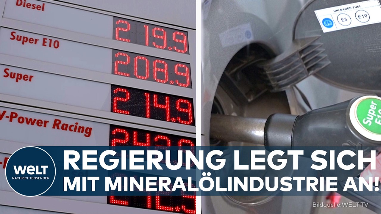 DEUTSCHLAND: Streit um Spritpreise eskaliert! Regierung greift durch und attackiert Ölkonzerne!