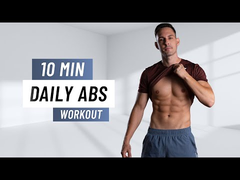 10 MIN DAILY ABS WORKOUT - At Home Six Pack Ab Routine (No Equipment)
