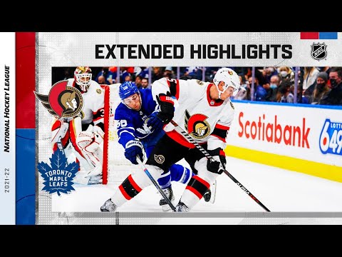 Ottawa Senators vs Toronto Maple Leafs Oct 16, 2021 HIGHLIGHTS