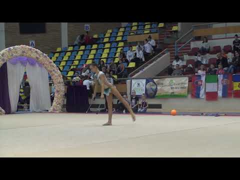 Daria Polyaniuk Sdushor Profsouzov Minsk BLR Clubs Juniors Level A Rhythmic Arad Trophy 2019