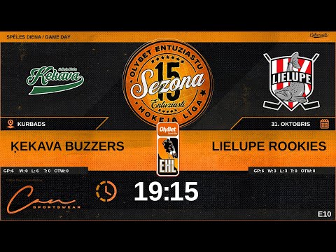 2025 10 31 | ĶEKAVA BUZZERS (ĶK5) - LIELUPE ROOKIES (LLR) | E10