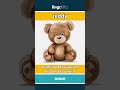 teddy - a soft toy bear you can hug... video thumbnail