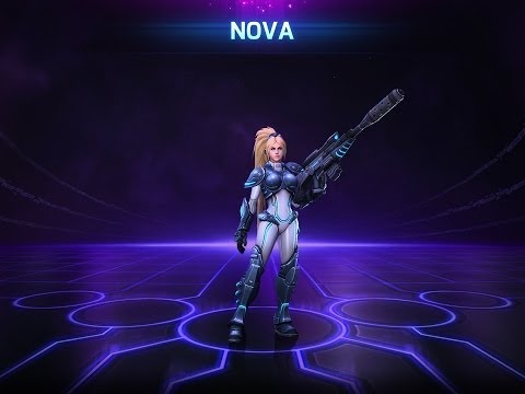 Heroes of the Storm: Preview - Nova Hero Abilities (Aplha)