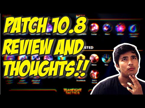 FIRST LOOK PATCH 10.8 RUNDOWN/REVIEW - Teamfight Tactics TFT Galaxies Set 3 TFT Mobile