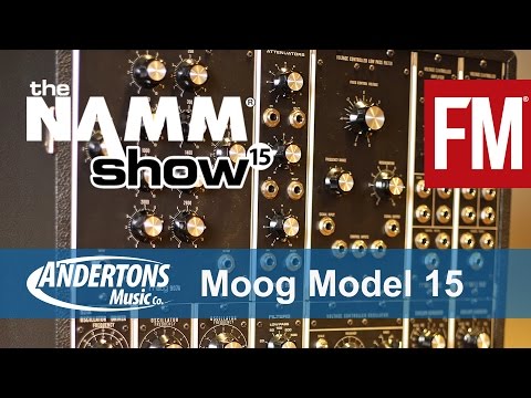 NAMM 2015 - Moog Model 15 Modular Synth