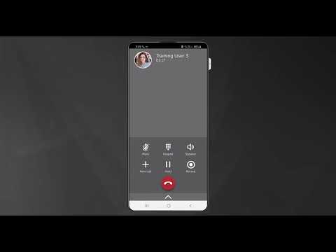11.1 Now Reach Mobile app - Call Controls - Hold & Resume a Call