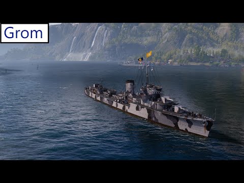 World of Warships mit A #881Eine spannende Runde mit Grom German/Deutsch-Gameplay