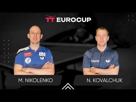 16:20 Maksym Nikolenko - Nazarii Kovalchuk 03.09.2025 TT Euro.Cup Ukraine Star. TABLE 4