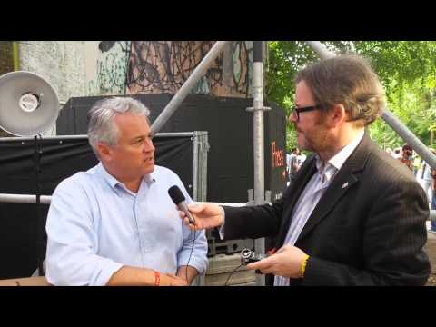 John McDonnell CEO of Bitnet during Tech Open Air