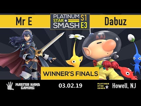 Platinum Star Smash S1:E3 - Mr E (Lucina) vs Dabuz (Olimar) - W Finals