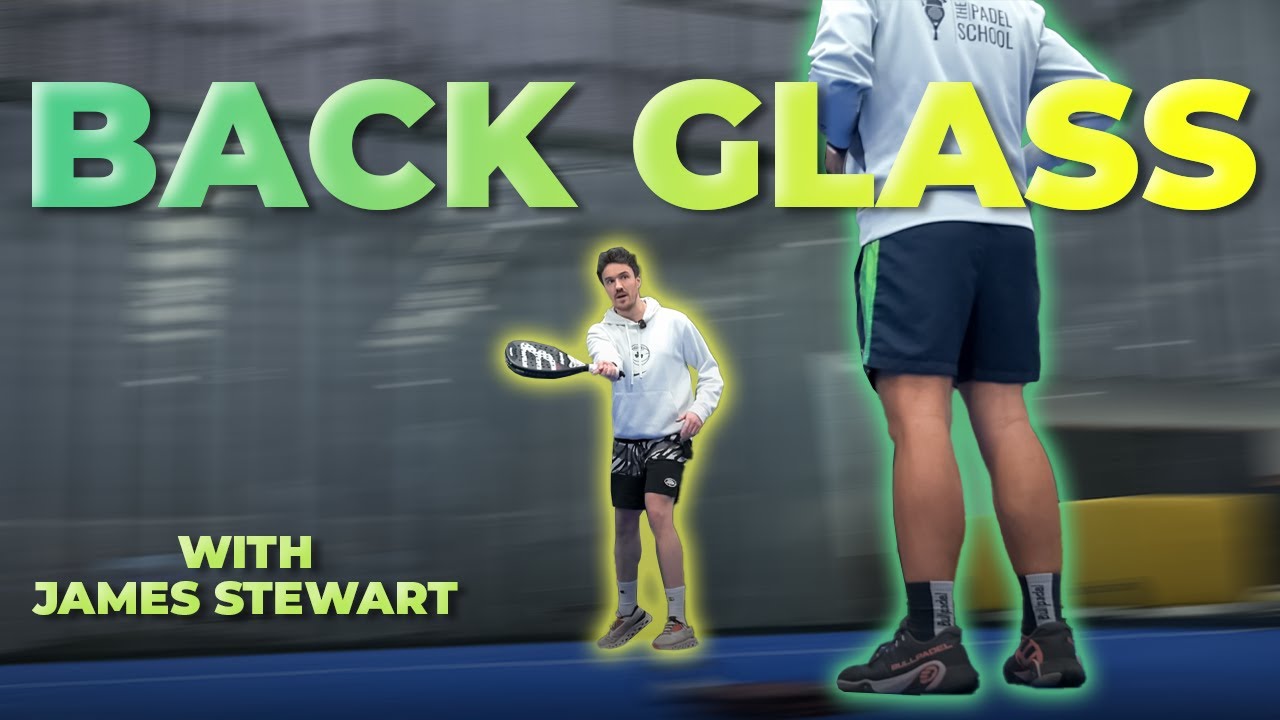 Back glass technique: racket prep and movement