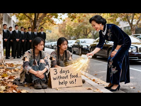 Orphan Sisters Beg in the Street; a Kind Lady Gives Them $200,000—but Only If They Marry CEO sons!