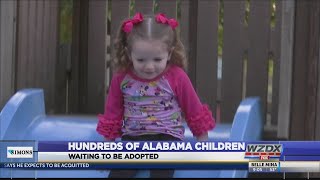 Hundreds of Alabama children waiting to be adopted