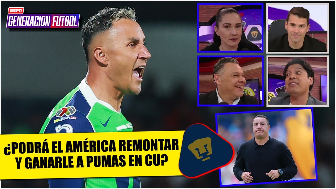 CANTADO COMO LAS MAÑANITAS: Si AMÉRICA elimina a PUMAS solo se salvan KEYLOR y EFRAÍN | Generacion F