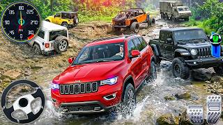 Jeep 4x4 Offroad Driving Simulator - Car Racing Luxury Rocks 2026 - Android GamePlay