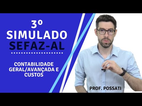 3º Simulado Contabilidade Geral e Avançada e Contabilidade de Custos