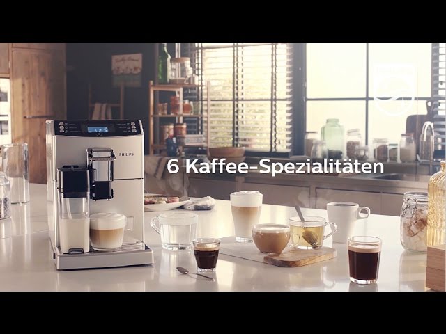 Philips 4000er Kaffeevollautomaten: Kaffee-Vielfalt leicht gemacht