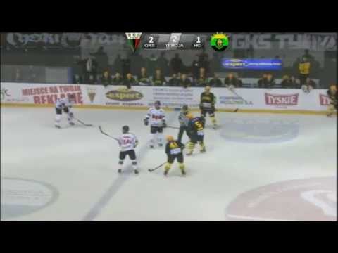 16. kolejka PLH: GKS Tychy - HC GKS Katowice 5:1. Tercja 2