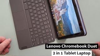 Lenovo Chromebook Duet 2 in 1 Tablet Laptop