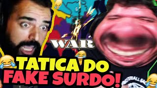 🙉QUE TATICA FOI ESSA USADA PELO GAULES ?? ESSA PARTIDA DE WAR FOI PURO ALASTRO! KKKKKK