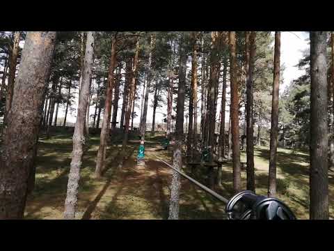 Tirolina circuito verde - Parque de Aventuras Pinos Cimero