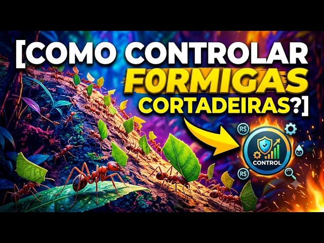 Como controlar formigas cortadeiras?