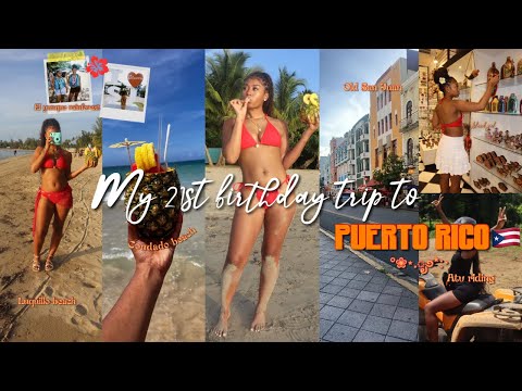 21st bday trip to PUERTO RICO🇵🇷|Atv riding, El yunque rainforest hike, la placita, old SanJuan, etc.