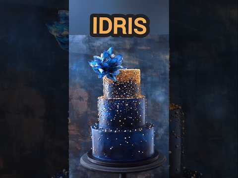 Idris  birthday song and status | Idris birthday cake | merab