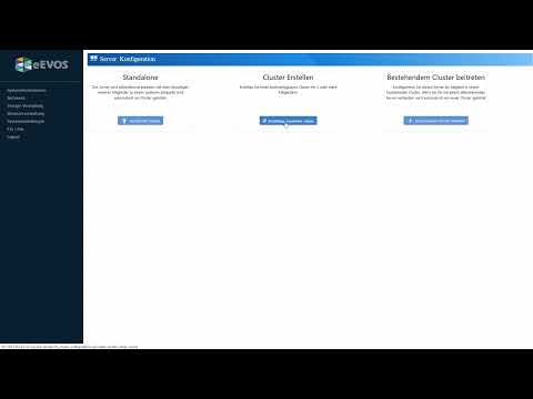 Hochverfügbaren 2 Knoten Cluster erstellen