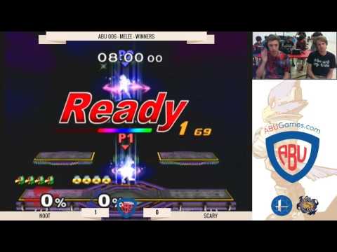 ABU Monthly 006: N00T (Falco) Vs. Scary (Sheik) - Melee Singles
