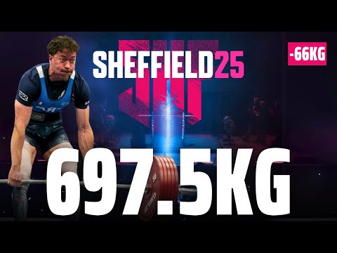 Panagiotis Tarinidis | 697.5kg Total | Sheffield 2025