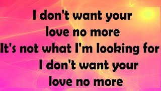 LOUD LUXURY – Love No More (Lyrics) ft. Anders [audio lyrics]