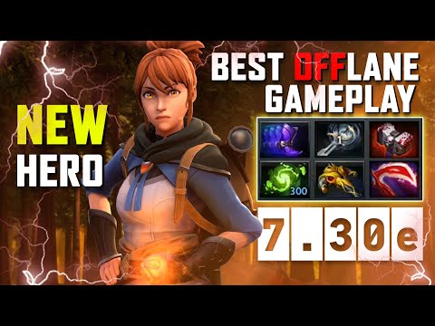 Dota 2 7.30e new hero marci offlane gameplay. The Best dota 2 hero marci.