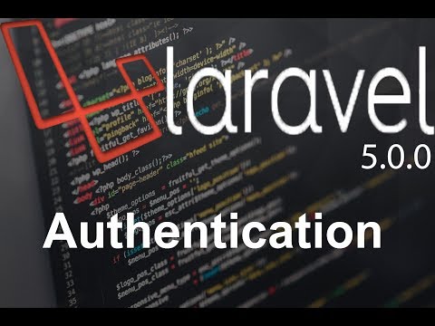 Laravel tutorial step by step 6 Authentication