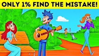 ONLY 1% WILL FIND THE MISTAKE! TRICKY RIDDLES FOR FAST BRAINS 😯
