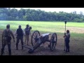 12 pound Napoleon Canon Firing