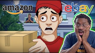 4 True EBAY AMAZON Horror Stories Animated REACTION