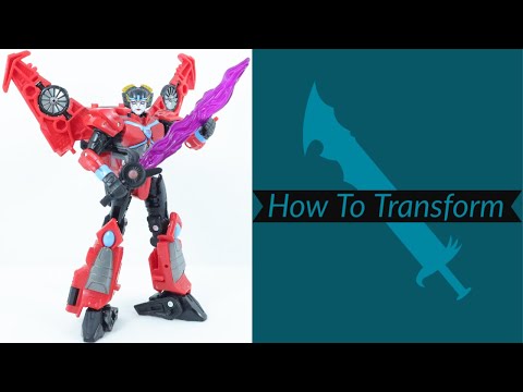 How To Transform: Transformers Legacy United Deluxe Class Windblade